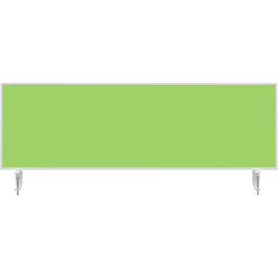 magnetoplan® Tischtrennwand VarioPin 160 x 50 cm (B x H) 2cm schwer entflammbar grün