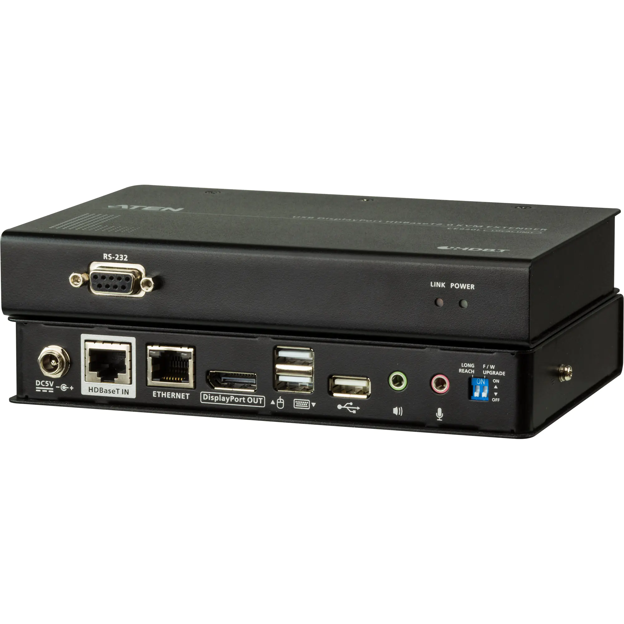 ATEN CE920 - Remote-Einheit und lokale Einheit - KVM-/Audio-/USB-/serieller Extender - USB - bis zu 150 m