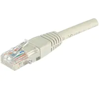 exertis Connect - Patch-Kabel - RJ-45 (M) zu RJ-45 (M) - 3 m - UTP - CAT 6 - Innen, geformt - Grau