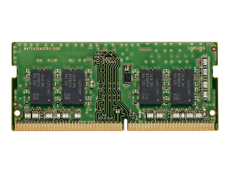 HP - DDR4 - Modul - 8 GB - SO DIMM 260-PIN - 3200 MHz / PC4-25600 - 1.2 V - ungepuffert - non-ECC - für EliteBook 640 G9; 650 G9; 655 G9; 835 G8, 845 G8, 855 G8; ProBook 455 G9, 450 G9, 635 Aero G8, 655 G9; ProBook x360 435 G9; ZBook 15v G5 Mobile Worksta
