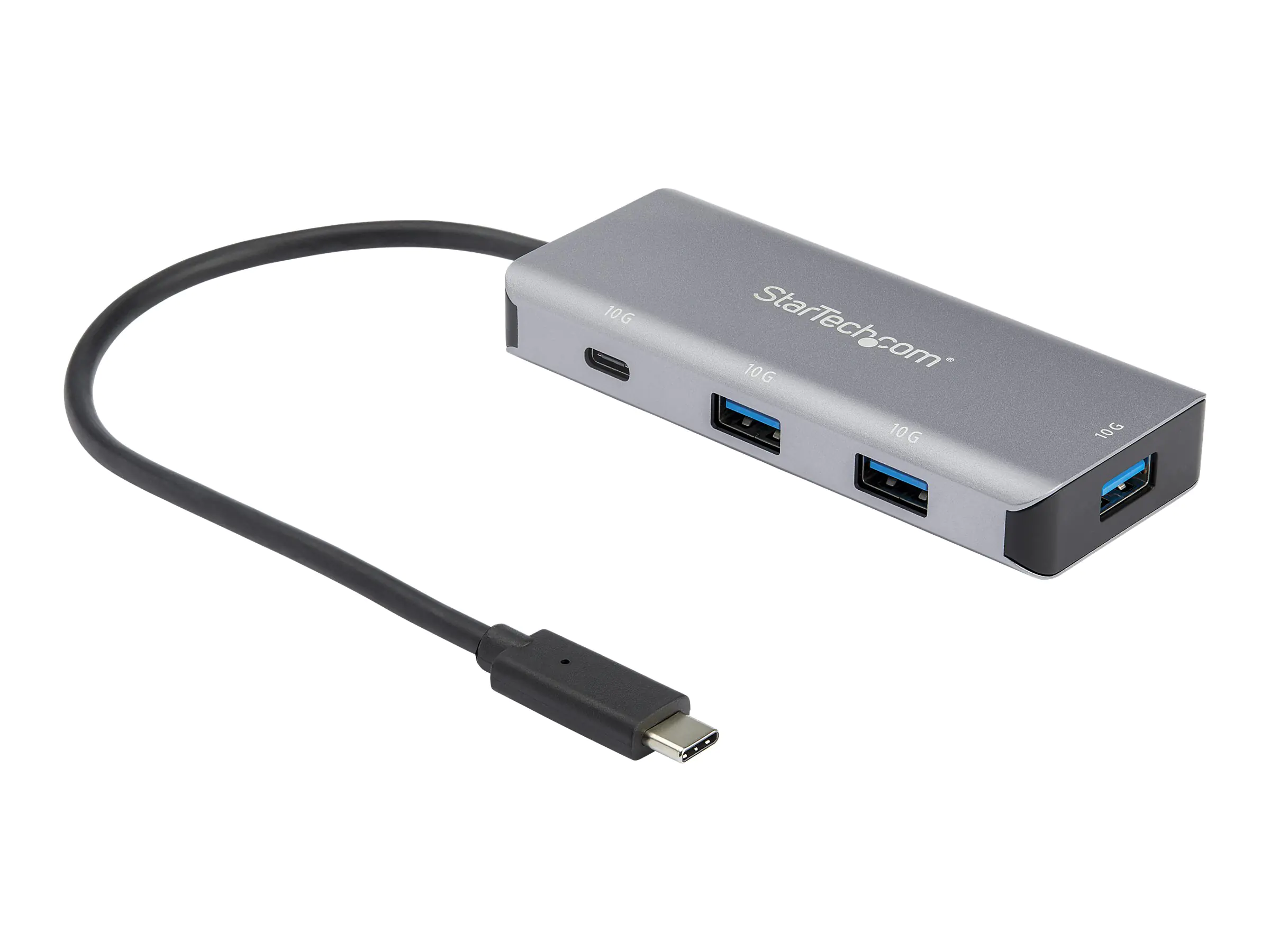 StarTech HB31C3A1CB 4-Port USB-C-Hub (10 Gbit/s, 3 x USB-A und 1x USB-C, 25 cm USB-C Anschlusskabel) - Hub - 1 x USB-C + 3 x USB 3.1 - Desktop - für P/N: PEXUSB321C