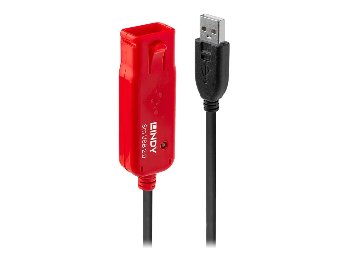 Lindy USB 2.0 Active Extension Cable Pro - USB-Verlängerungskabel - USB (M) zu USB (W) - USB 2.0 - 12 m - aktiv