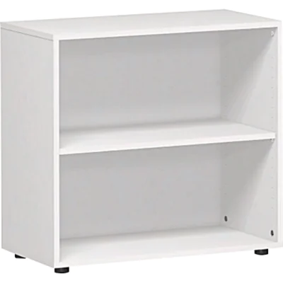 Geramöbel Regal Flex S-382001-W 2OH 2Böden 800x752x400mm ws