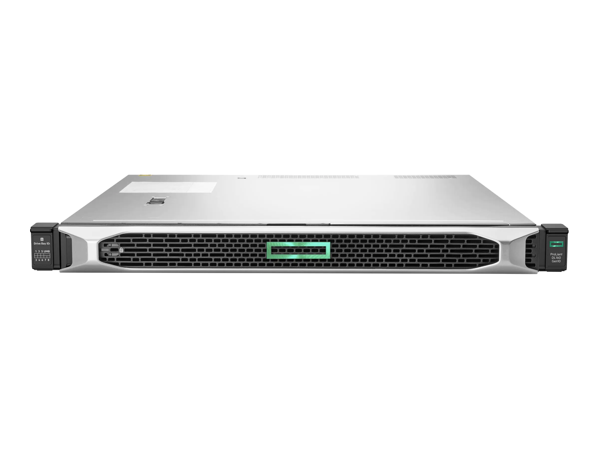 HPE ProLiant DL160 Gen10 - Server - Rack-Montage - 1U - zweiweg - 1 x Xeon Silver 4210R / 2.4 GHz - RAM 16 GB - SATA - Hot-Swap 6.4 cm (2.5") Schacht/Schächte - keine HDD - 1GbE - Monitor: keiner