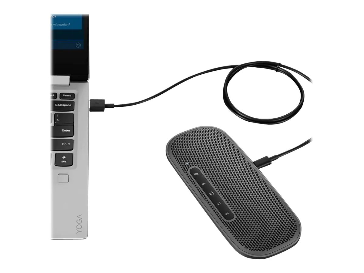 Lenovo 700 - Lautsprecher - tragbar - kabellos - NFC, Bluetooth - USB - 4 Watt - Grau