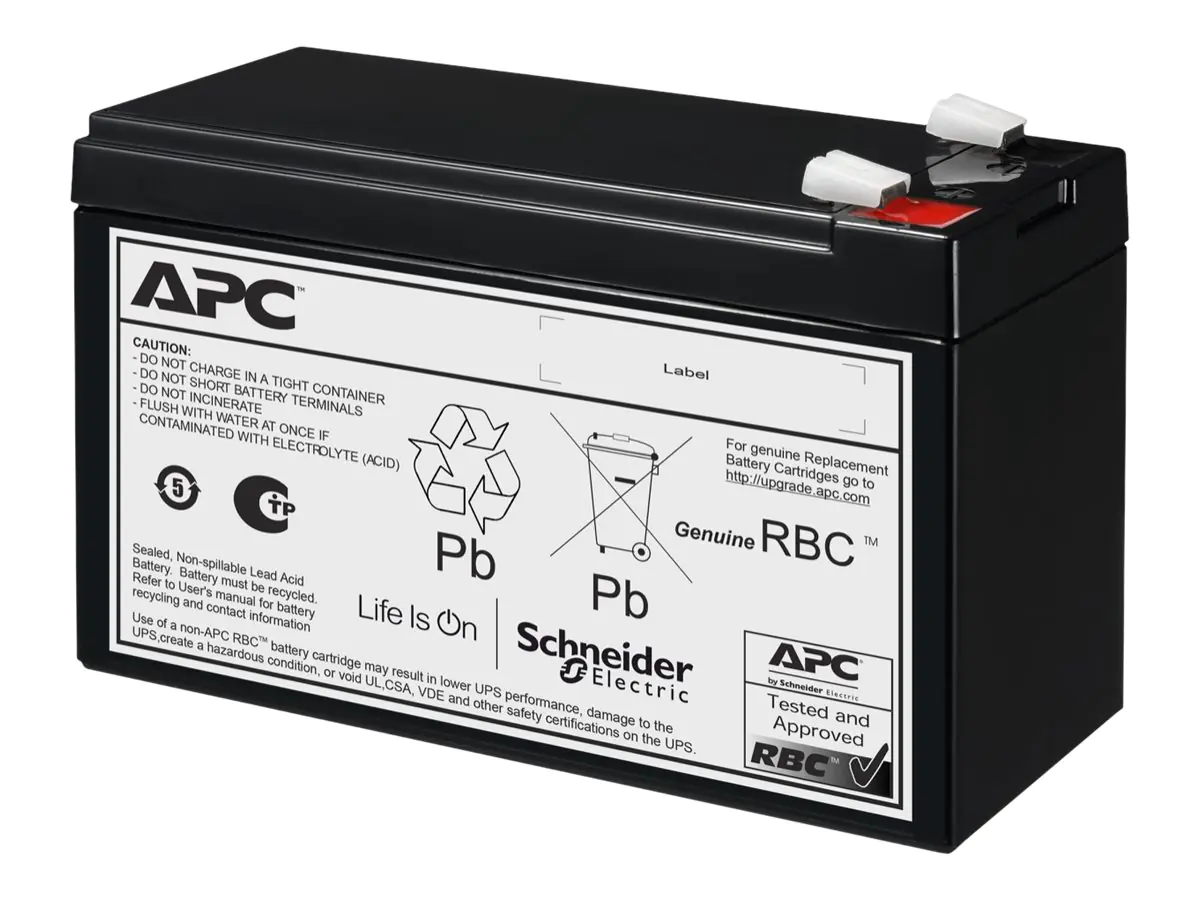 APC Replacement Battery Cartridge #175 - USV-Akku (gleichwertig mit: APC RBC175) - 1 x Batterie - Bleisäure - Schwarz