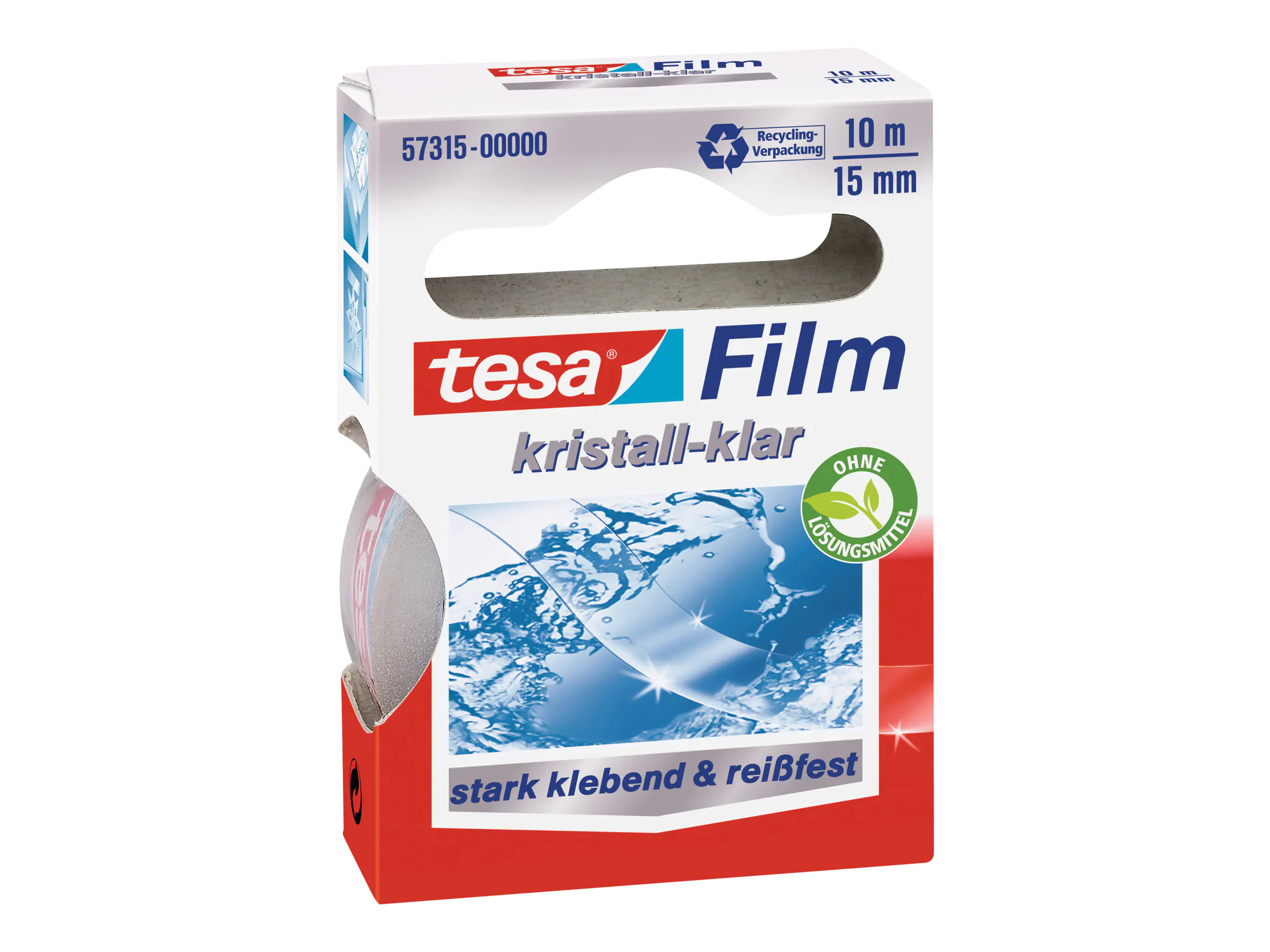 Tesa Tesafilm - Büro-Klebeband - 15 mm x 33 m - Polypropylenfolie 57316-00000