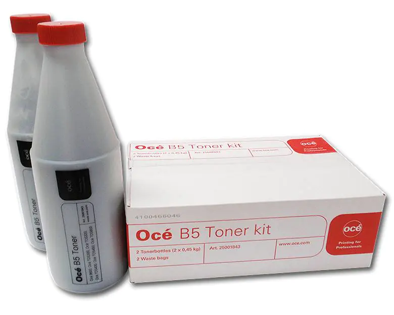 Océ B5 - 2er-Pack - 450 g - Schwarz - original - Tonernachfüllung - für Océ 9600, TDS300, TDS320, TDS400, TDS450, TDS550, TDS600