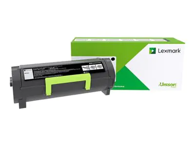 Lexmark 502E - Schwarz - original - Tonerpatrone