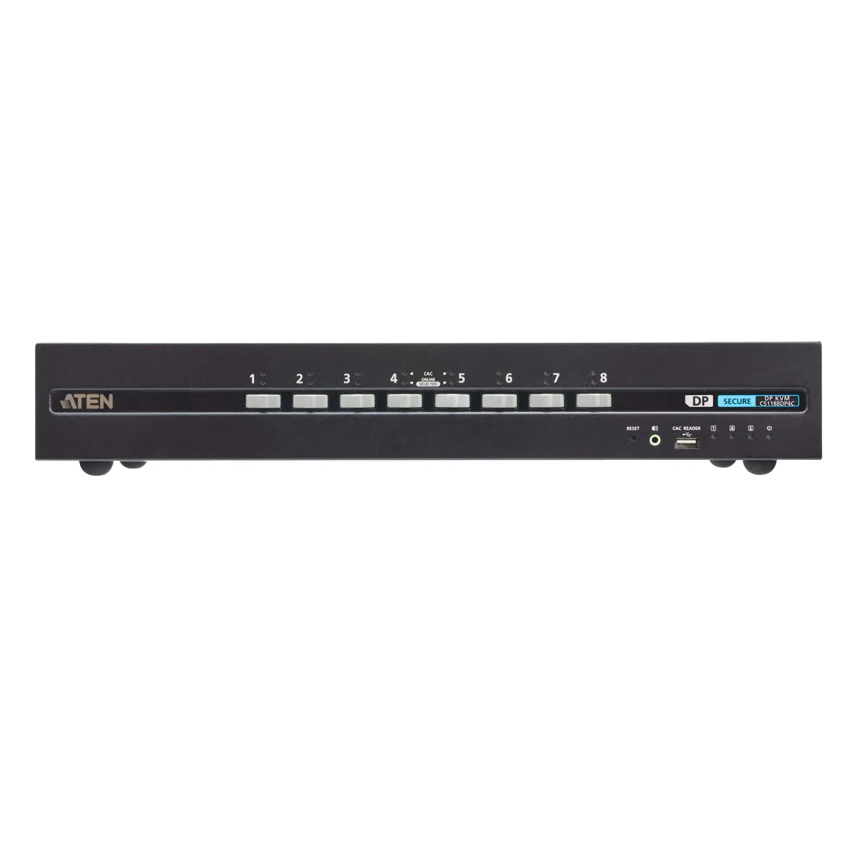 ATEN CS1188DP4C, 3840 x 2160 Pixel, 4K Ultra HD, 13,2 W, Schwarz