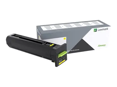Lexmark Gelb - original - Tonerpatrone - für