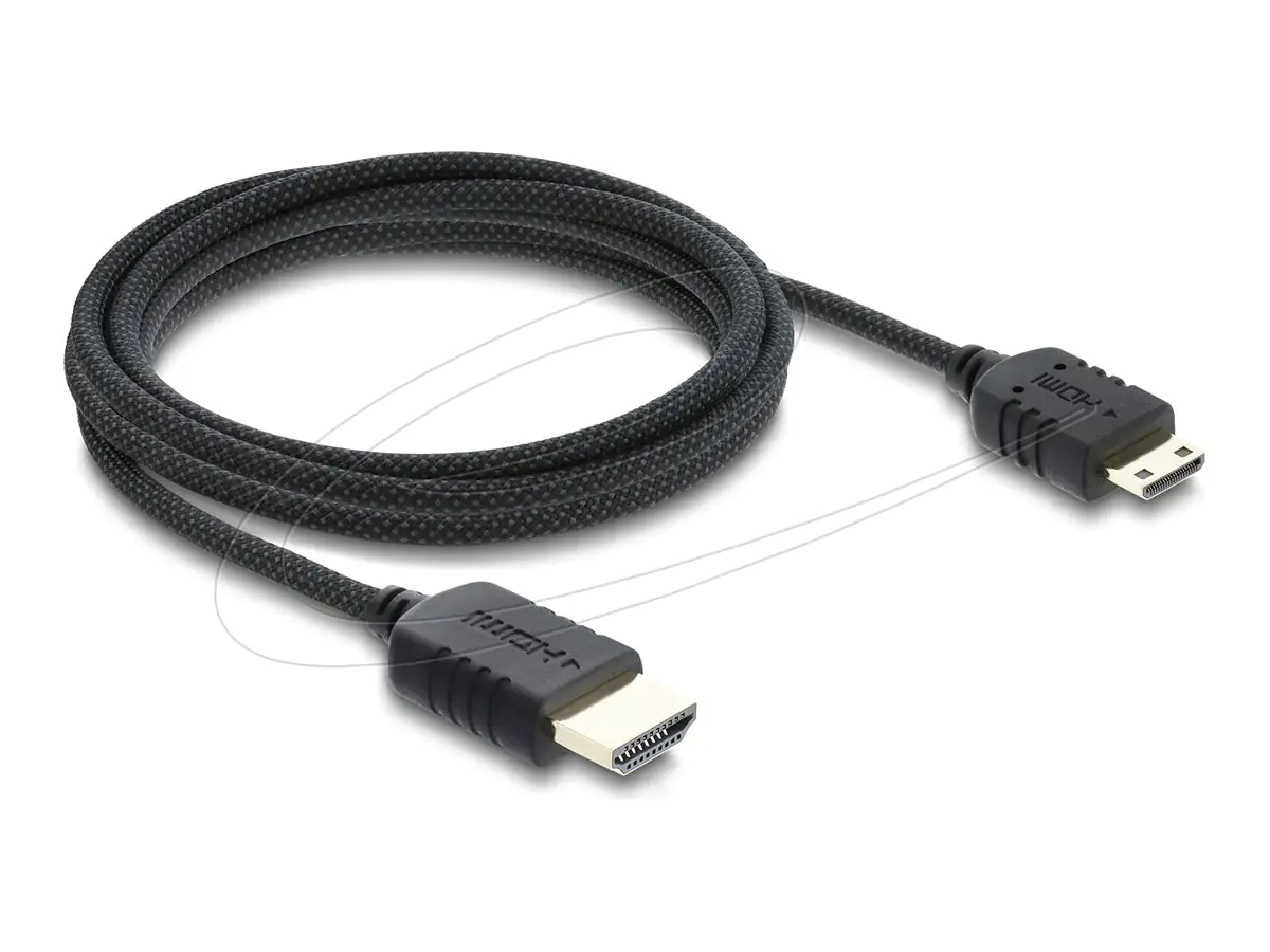 Delock Ultra High Speed - HDMI-Kabel - HDMI männlich zu 19 pin mini HDMI Type C männlich - 2