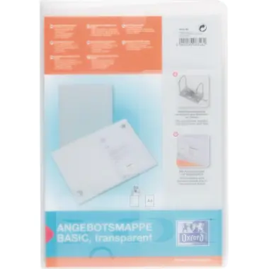 ELBA Angebotsmappe image basic 100551988 DIN A4 farblos tr