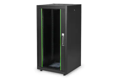 DIGITUS Netzwerkschrank Dynamic Basic Serie - 600x600 mm (BxT)