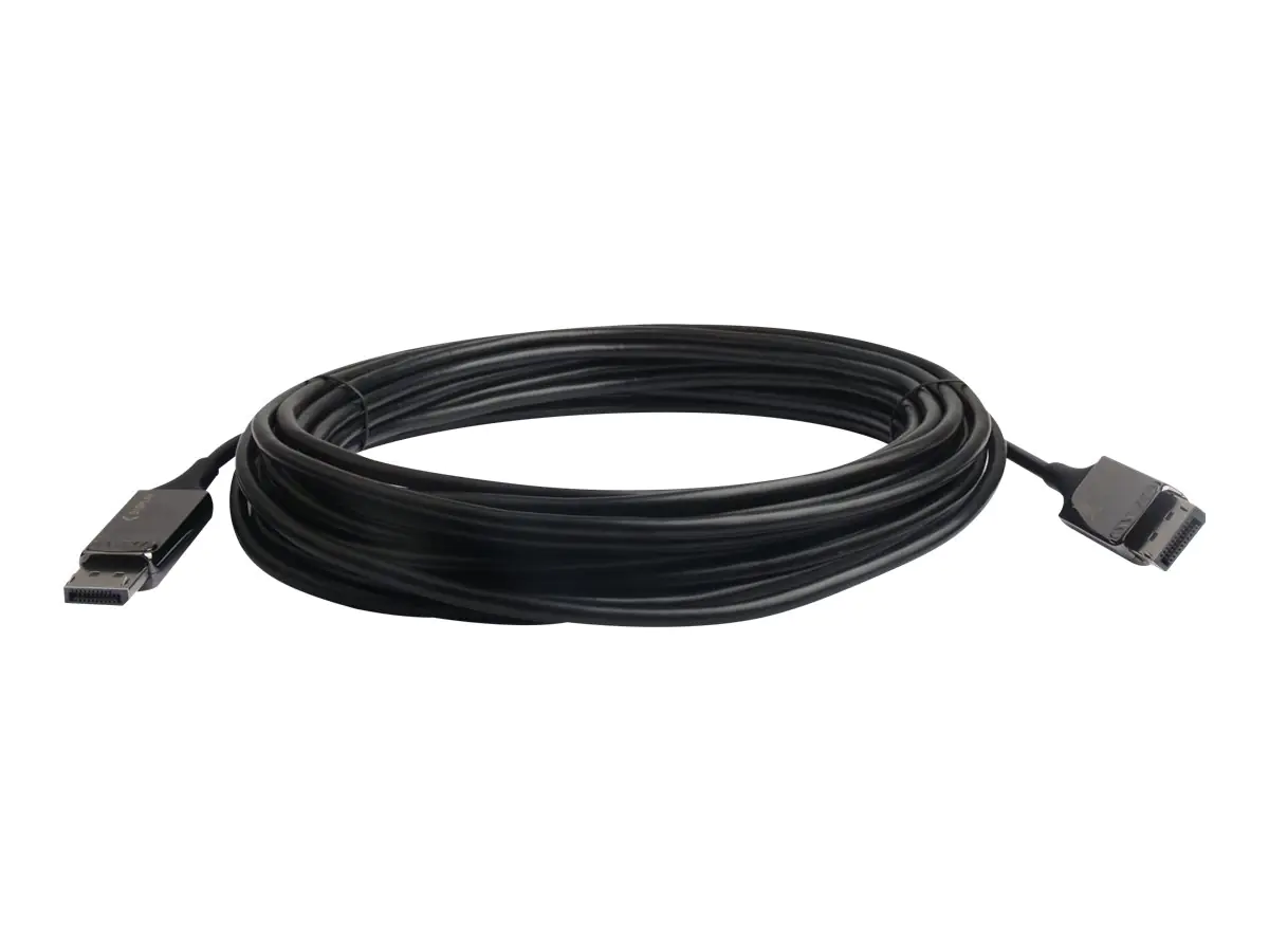TECHly - Videokabel - DisplayPort (M) zu DisplayPort (M) - 10 m - 8K Unterstützung - Schwarz