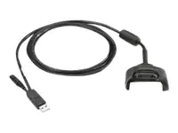 Zebra - USB-Kabel - Handheld-Anschluss (M) zu USB, power DC jack - für Zebra MC3000, MC3090G, MC3090R, MC3090S, MC3200