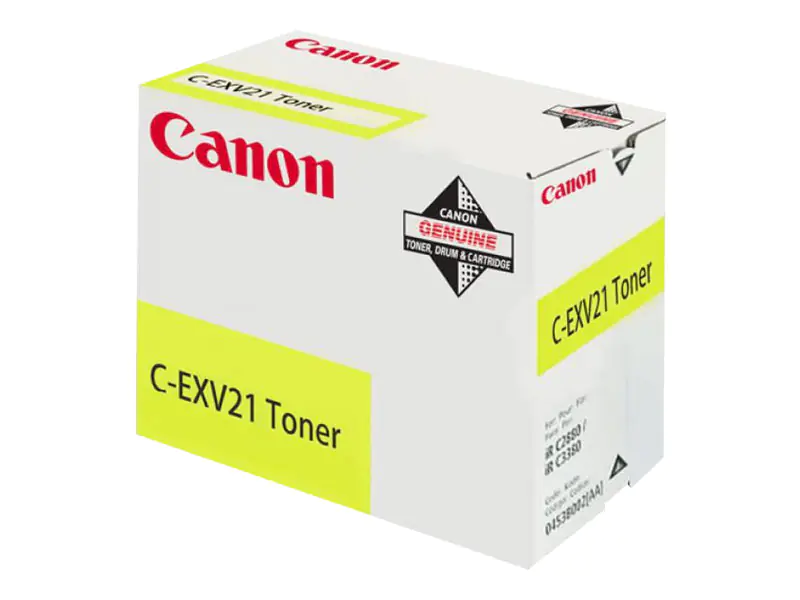 Canon C-EXV 21 - Gelb - Original - Tonerpatrone - für imageRUNNER C2380i, C2880, C2880i, C3380, C3380i, C3580, C3580i, C3580Ne