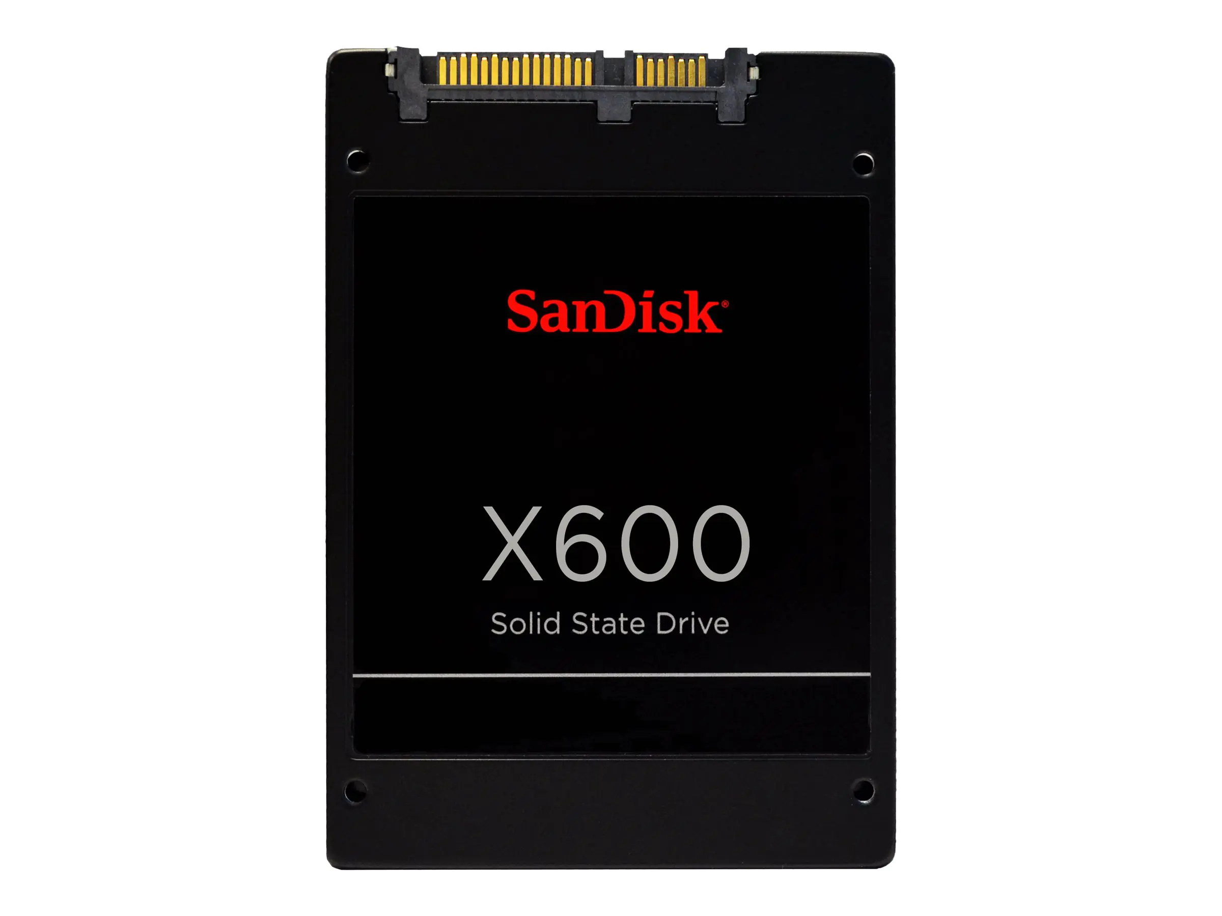 SanDisk X600 - SSD - verschlüsselt - 2 TB - intern - 2.5" (6.4 cm) - SATA 6Gb/s - Self-Encrypting Drive (SED)