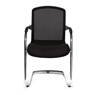 TOPSTAR Besucherstuhl Open Chair 100 110kg 100 % Trevira CS schwarz