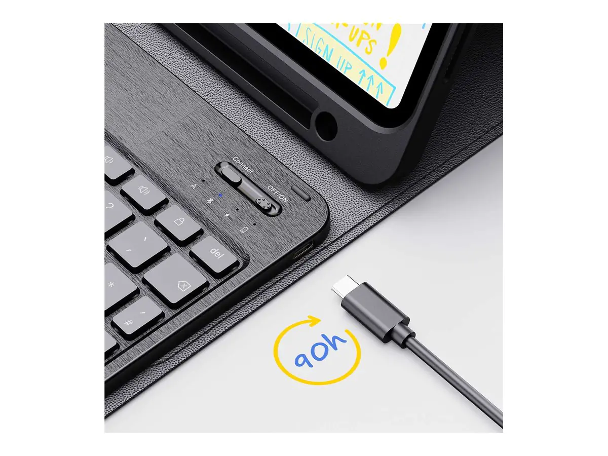 Inateck Keyboard iPad 04002 black[KB04002_black]