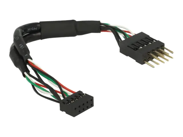 Delock USB 2.0 Pin Header - Internes USB-Kabel - 10-poliger USB-Header (W)