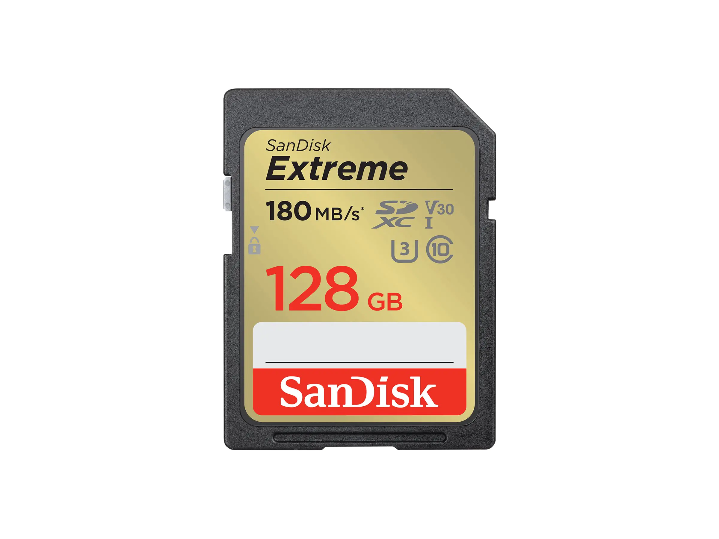 SanDisk Flash-Speicherkarte - 128 GB - Video Class V30 / UHS-I U3 / Class10 SDSDXVA-128G-GNCIN