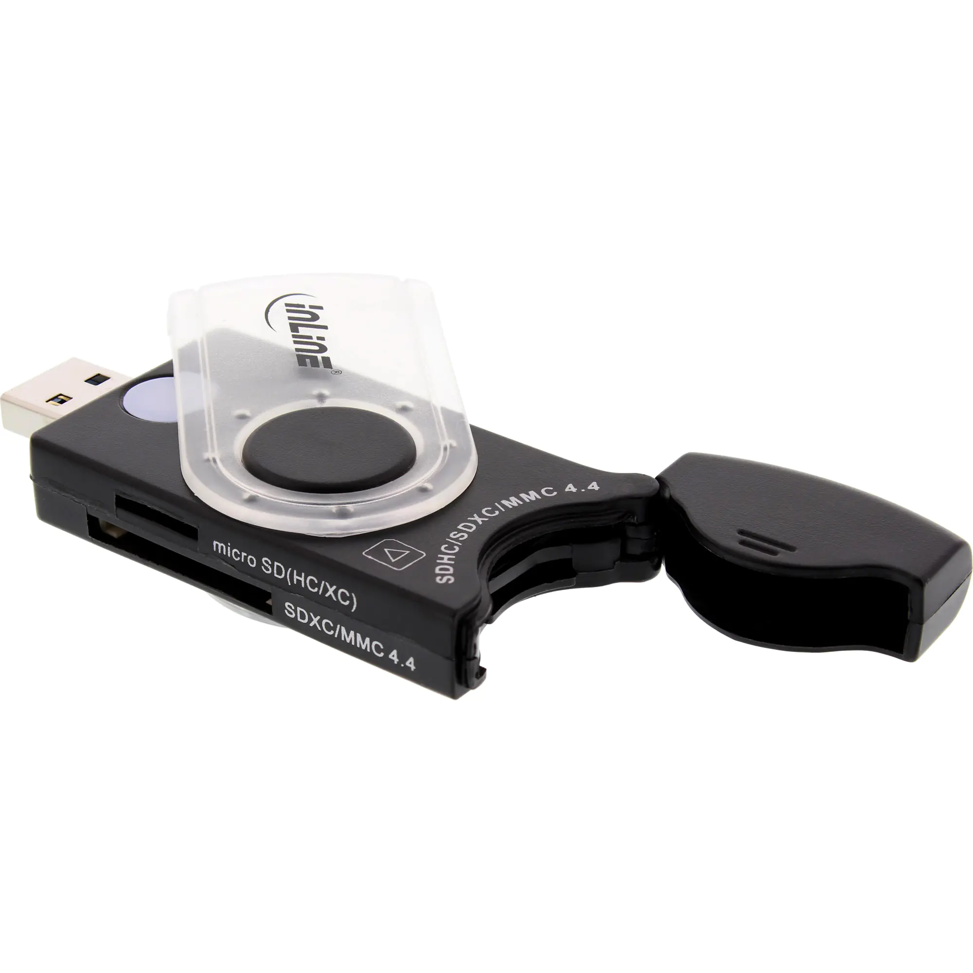 InLine - Kartenleser (MMC, SD, MMCmobile, microSD, MMCplus, SDHC, microSDHC, SDXC, microSDXC) - USB 3.0