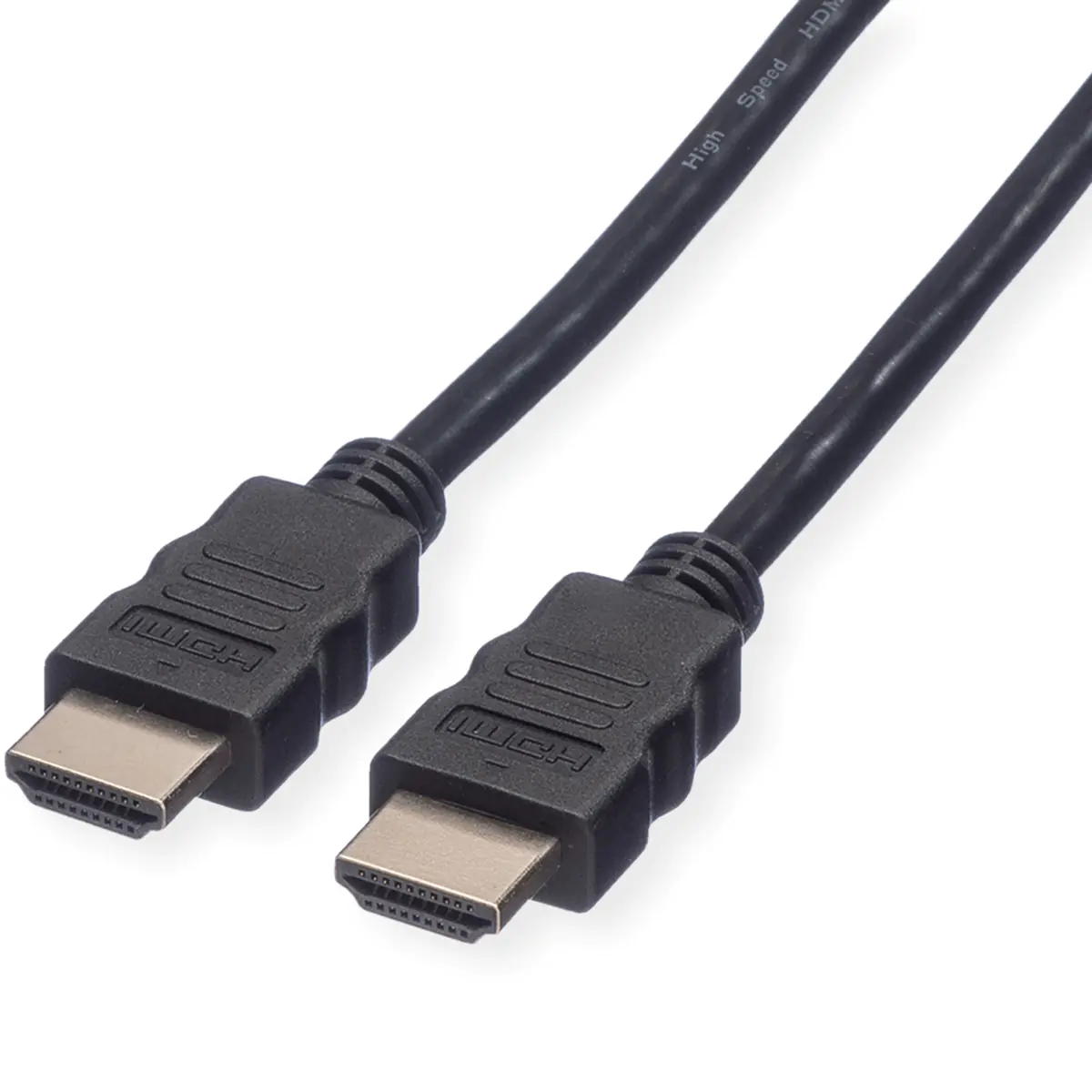 VALUE - Ultra High Speed - HDMI-Kabel mit Ethernet - HDMI männlich zu HDMI männlich - 5 m - Doppelisolierung - Schwarz - unterstützt 8K 60 Hz (7680 x 4320)