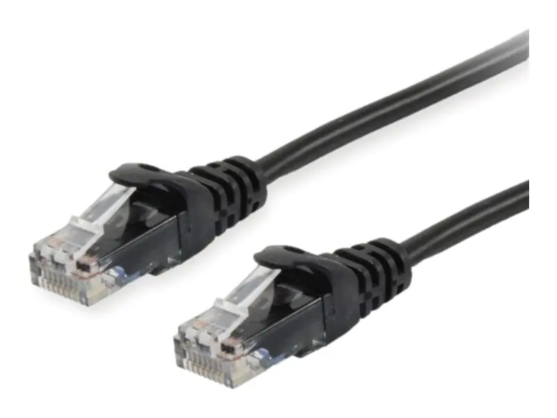 Equip Patchkabel Cat6A U/UTP 2xRJ45 1.50m schwarz - CAT 6a - UTP