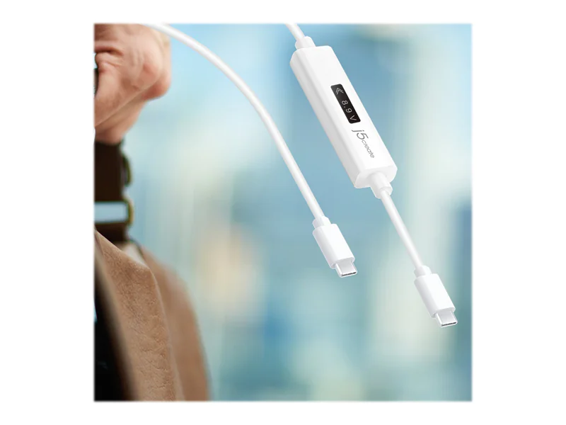j5create JUCP14 - USB-Kabel - USB-C (M) umkehrbar zu USB-C (M) JUCP14-N