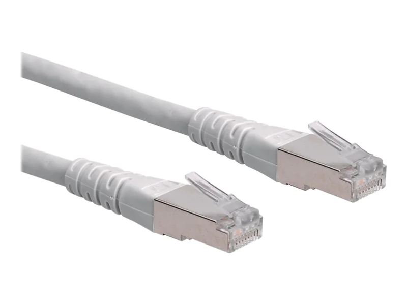 Roline - Patch-Kabel - RJ-45 (M) zu RJ-45 (M) - 5 m - SFTP, PiMF - CAT 6 - Grau