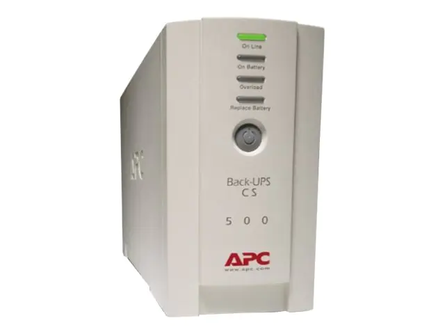 APC Back-UPS CS 500 - USV - Wechselstrom 230 V - 300 Watt - 500 VA - RS-232, USB - Ausgangsanschlüsse: 4 - beige