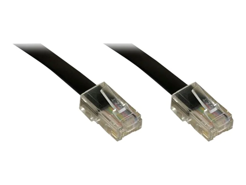 InLine - ISDN-Kabel - RJ-45 (M) zu RJ-45 (M) - 5 m - Schwarz
