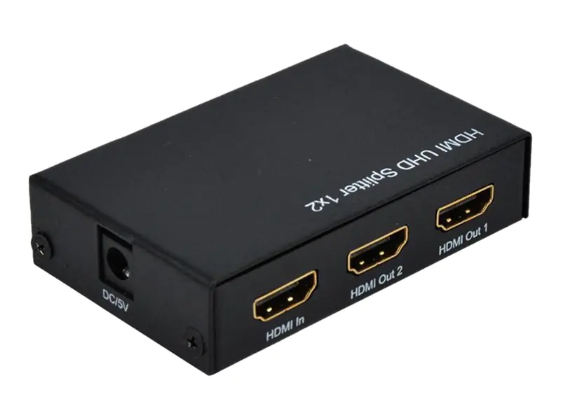ROLINE HDMI Splitter - Video-Verteiler - 2 x HDMI - Desktop