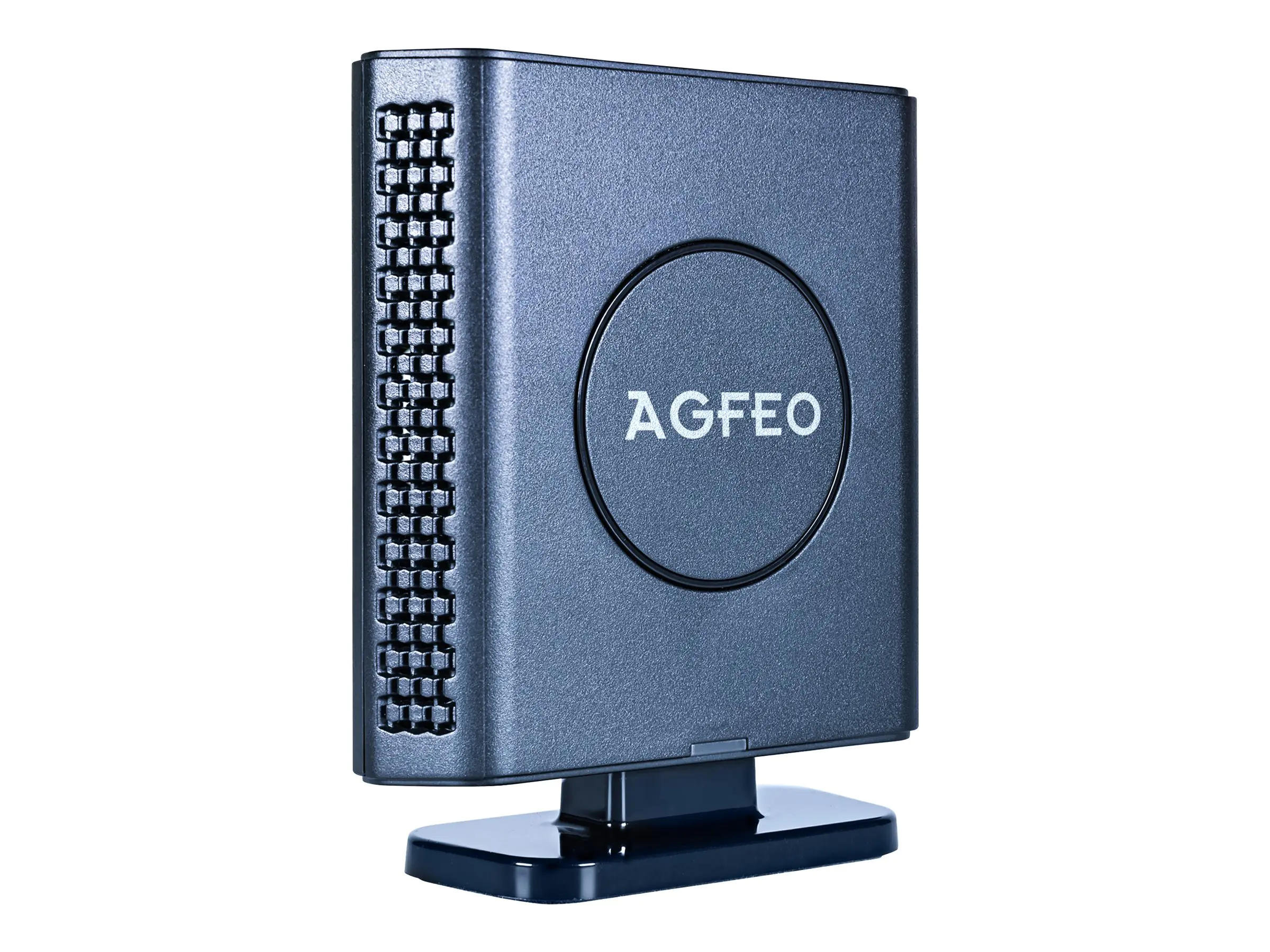 AGFEO DECT IP Base pro XS - Basisstation für schnurloses VoIP-Telefon - IP-DECT - SIP - Schwarz