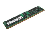 Lenovo - DDR4 - Modul - 64 GB - DIMM 288-PIN - 3200 MHz / PC4-25600 - 1.2 V - registriert - ECC - grün - für ThinkStation P620 30E0, 30E1