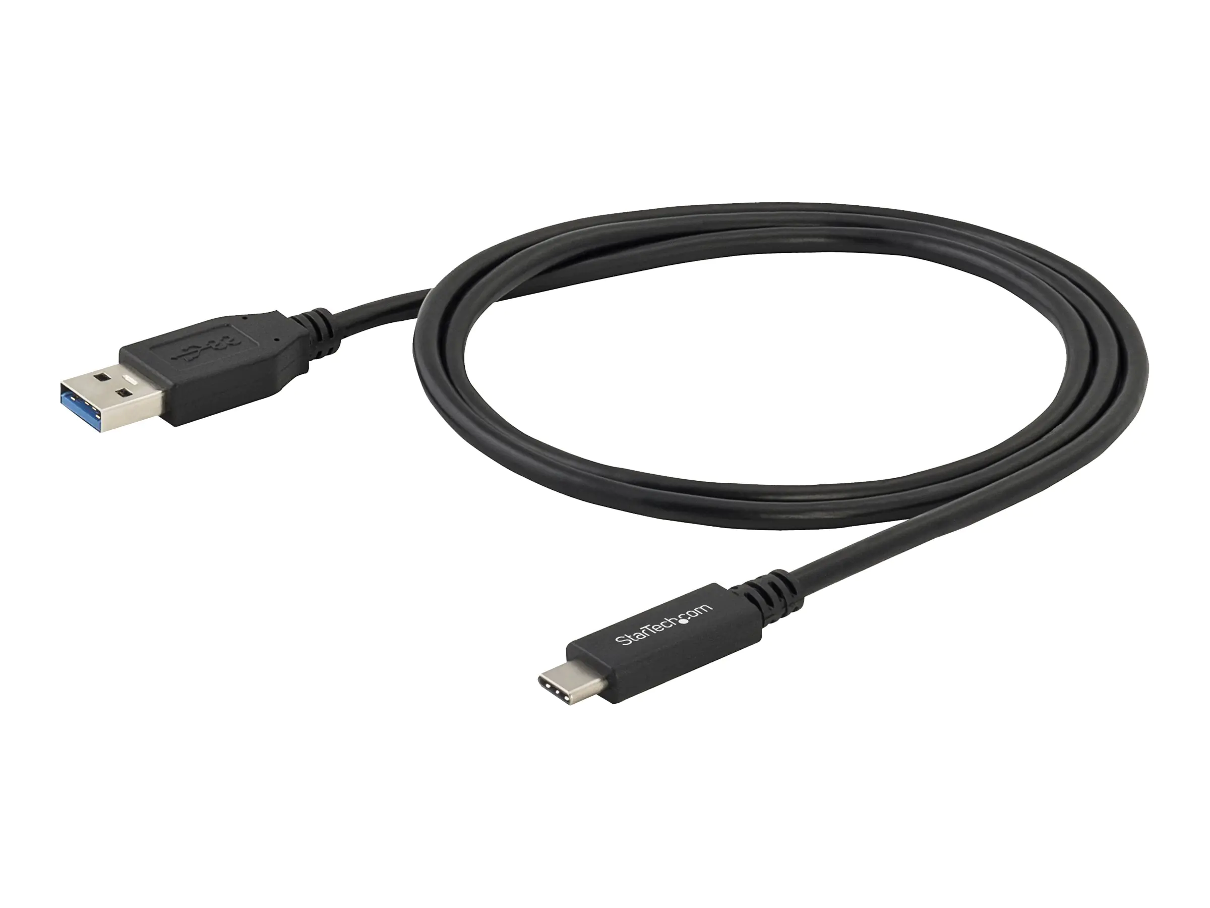StarTech USB auf USB-C Kabel - St/St - 1m - USB 3.0 - USB A zu USB-C - USB Kabel Stecker zu Stecker - USB C zu USB - USB-Kabel - USB (M) bis USB-C (M) - USB 3.0 - 1 m - Schwarz - für P/N: HB30A3A1CST, HB30C3A1CST, HB30C5A2CSC, HB30C5A2CST, HBS304A24A, MST