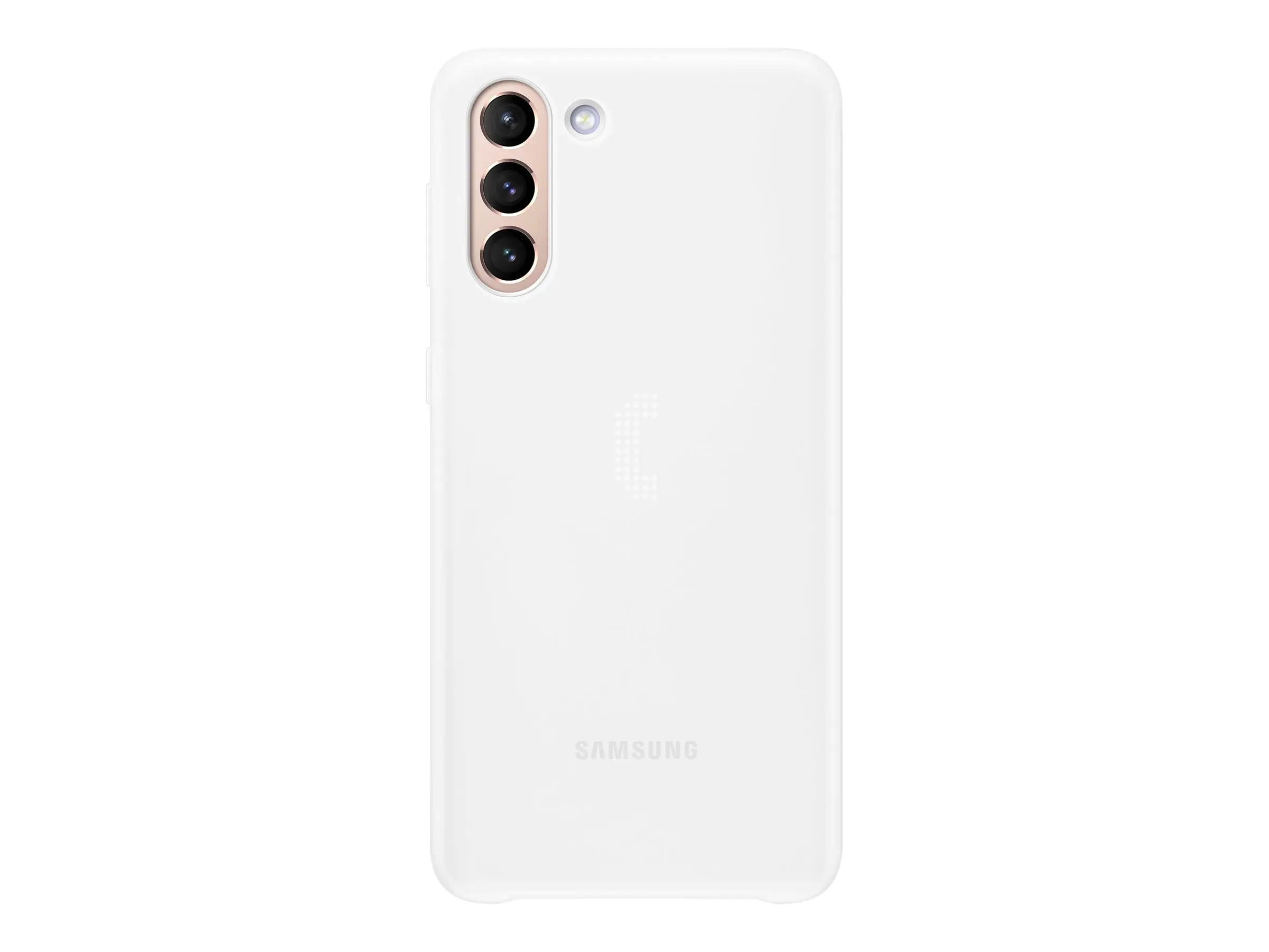 Samsung Smart LED Cover EF-KG996 - Hintere Abdeckung für Mobiltelefon - weiß - für Galaxy S21+ 5G