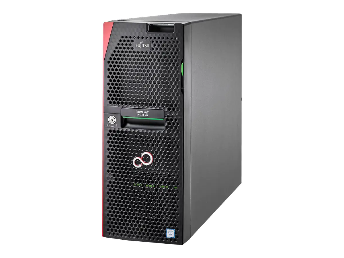 Fujitsu PRIMERGY TX1330 M4 - Server - Tower - 4U - 1-Weg - 1 x Xeon E-2136 / 3.3 GHz - RAM 16 GB -