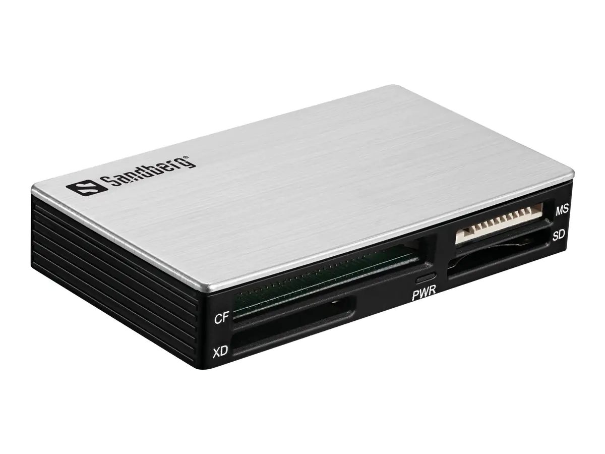 Sandberg USB 3.0 Multi Card Reader - Kartenleser (MS, MMC, SD, xD, CF, TransFlash, microSD, SDHC, MS Micro) - USB 3.0