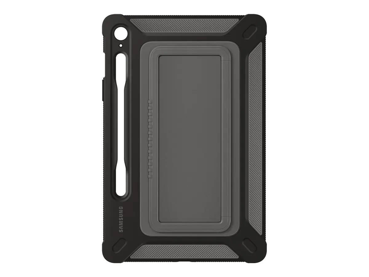 Samsung EF-RX510 - Hintere Abdeckung für Tablet - widerstandsfähig - Outdoor - Titan - für Galaxy Tab S9 FE