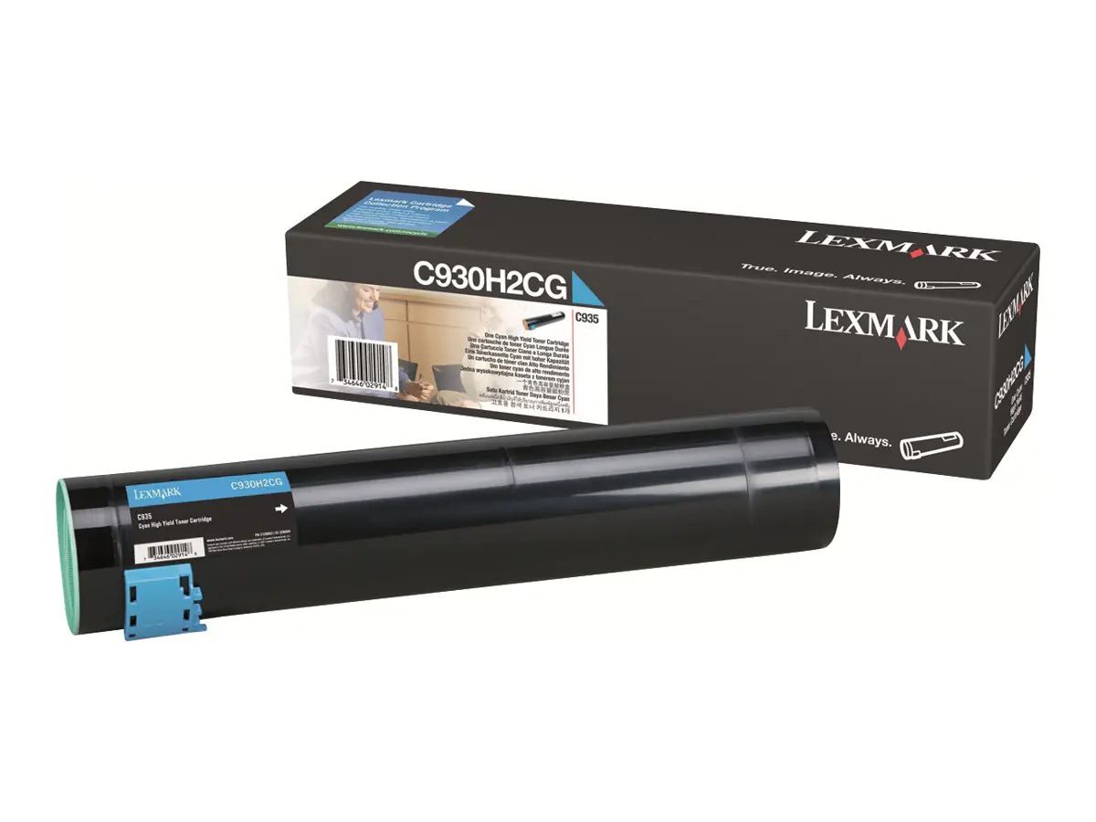 Lexmark - Hohe Ergiebigkeit - Cyan - Original - Tonerpatrone LCCP - für Lexmark C935dn, C935dtn, C935dttn, C935hdn