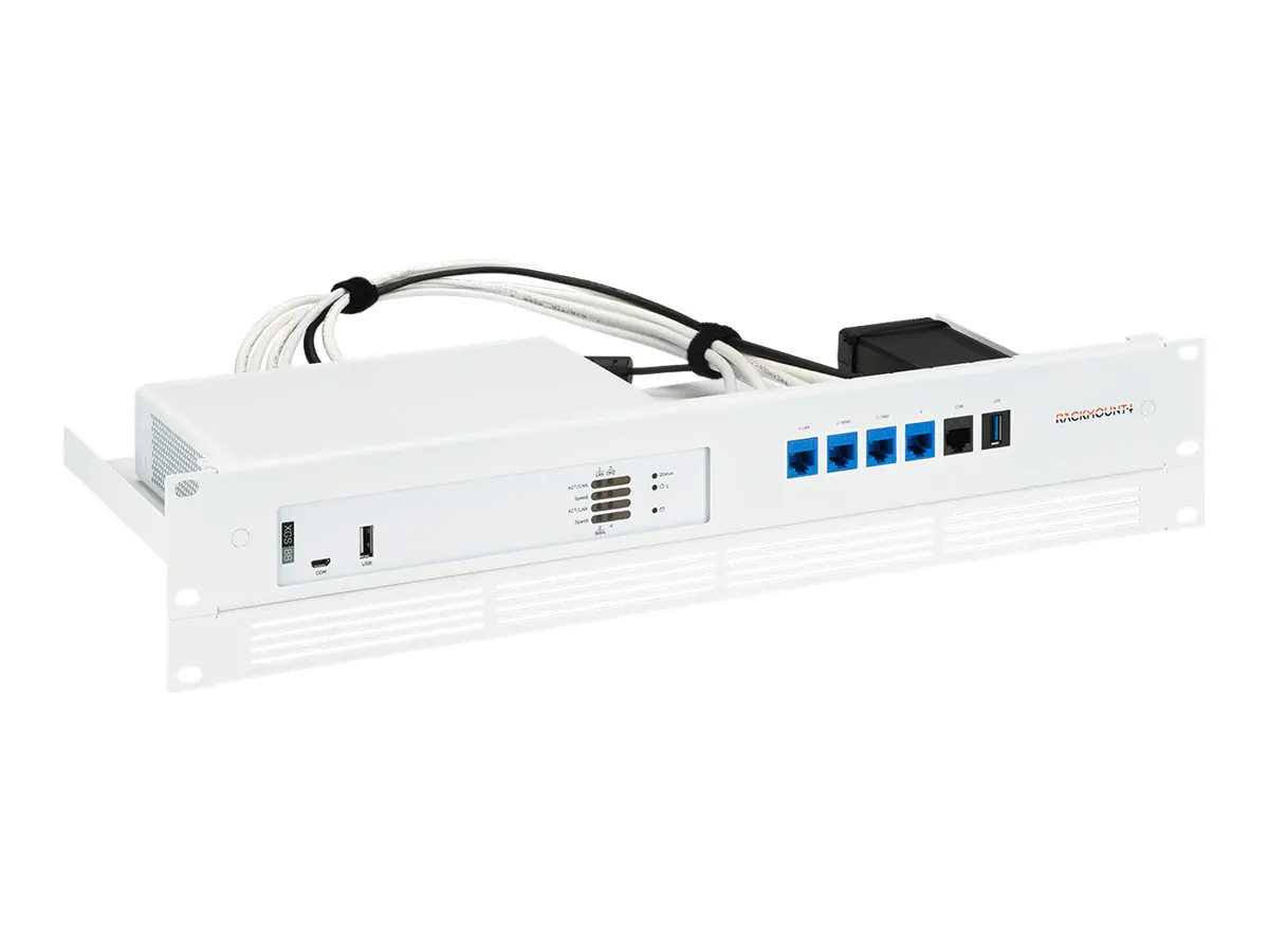 Rackmount.IT RM-SR-T14 - Montagesatz für Netzwerkgeräte - Rack montierbar - Signal White -