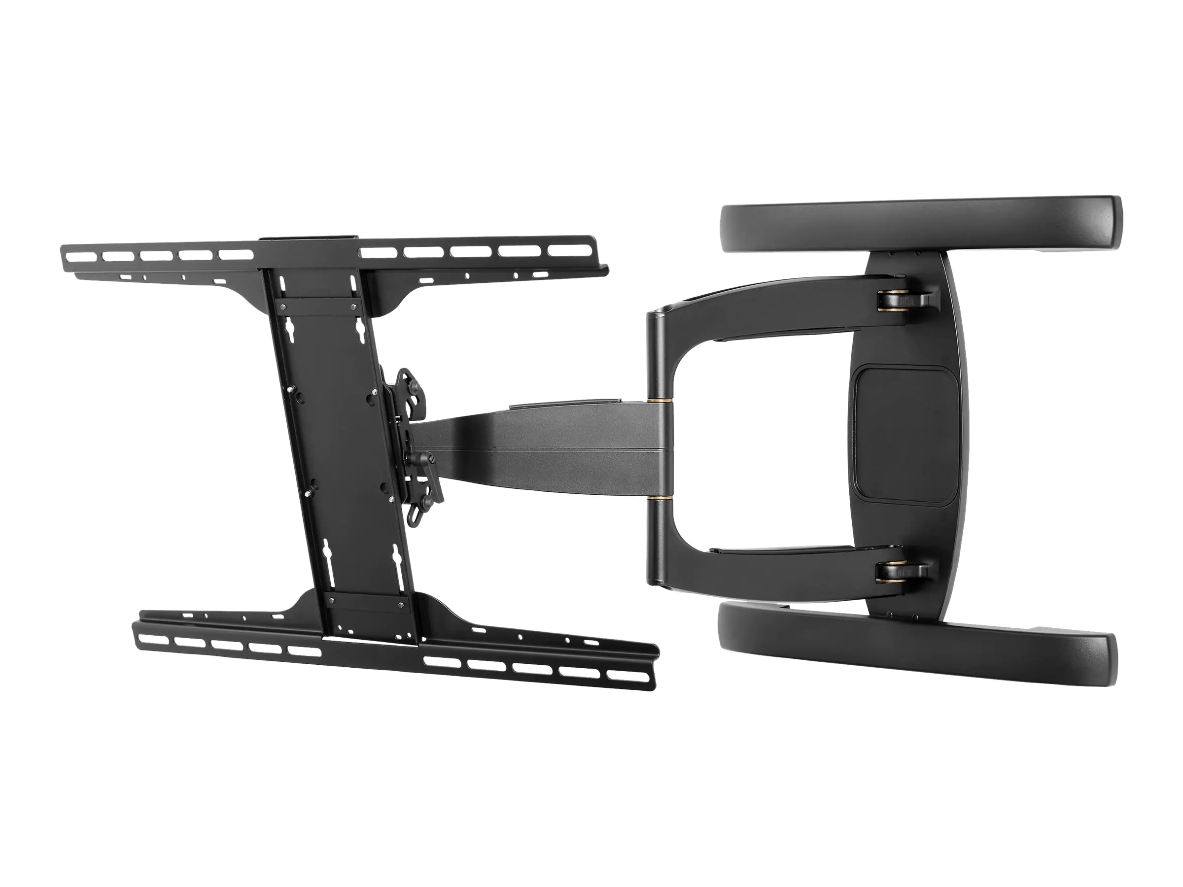 Peerless Universal Full-Motion Plus Wall Mount SA761PU - Befestigungskit (Wandmontage) - für Flachbildschirm - Epoxidharz - Glanzschwarz - Bildschirmgröße: 99.1-190.5 cm (39"-75") - Montageschnittstelle: 600 x 400 mm - Wandmontage