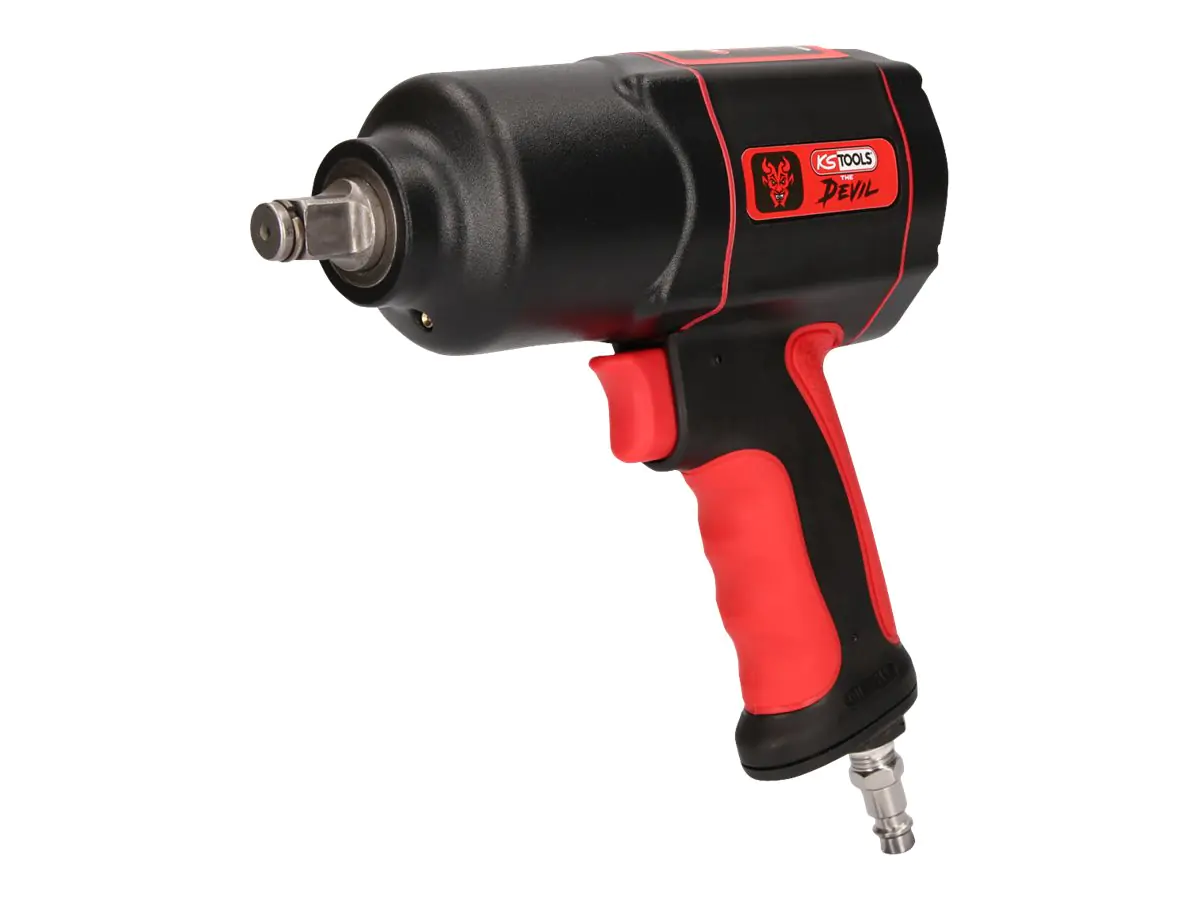 KS TOOLS THE DEVIL - Schlagschrauber - 1/2 Zoll-Vierkantantrieb - 1600 N·m - 169 l/min
