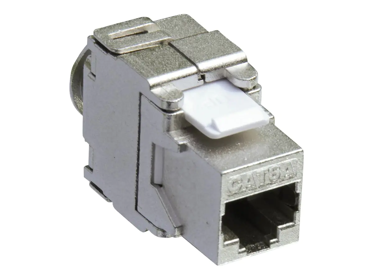 VALUE - Modulare Eingabe - CAT 6a - STP - RJ-45 - Silber