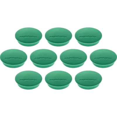 magnetoplan Magnet Discofix Junior 1662105 34mm grün 10St.
