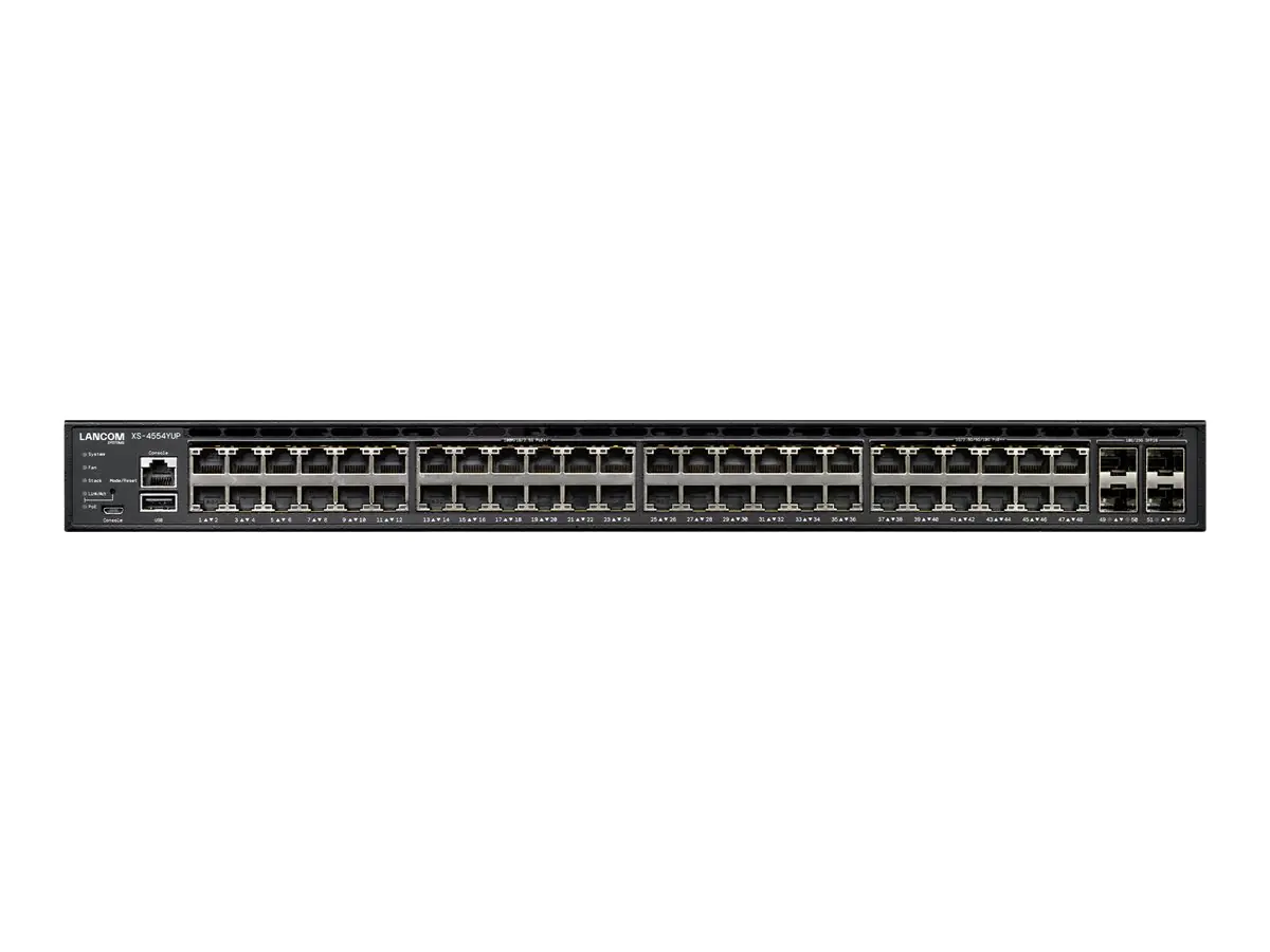 Lancom XS-4554YUP Stackable Managed L3-Lite Multi-GB-Switch - Switch