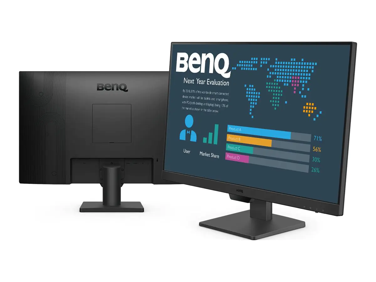 BenQ BL2790 - Business - LED-Monitor - 68.6 cm (27") - 1920 x 1080 Full HD (1080p) @ 100 Hz - IPS - 250 cd/m² - 1300:1 - 5 ms - 2xHDMI, DisplayPort - Lautsprecher - Schwarz