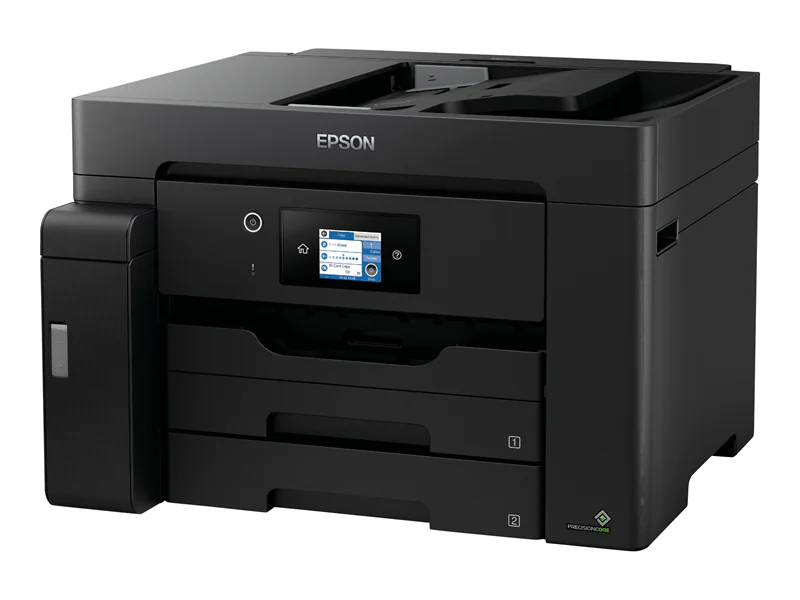 Epson EcoTank ET-M16600 - Multifunktionsdrucker - s/w - Tintenstrahl - A3 plus (329 x 483 mm) (Original) - A3 (Medien) - bis zu 25 Seiten/Min. (Drucken) - 550 Blatt - USB, LAN, USB-Host, Wi-Fi